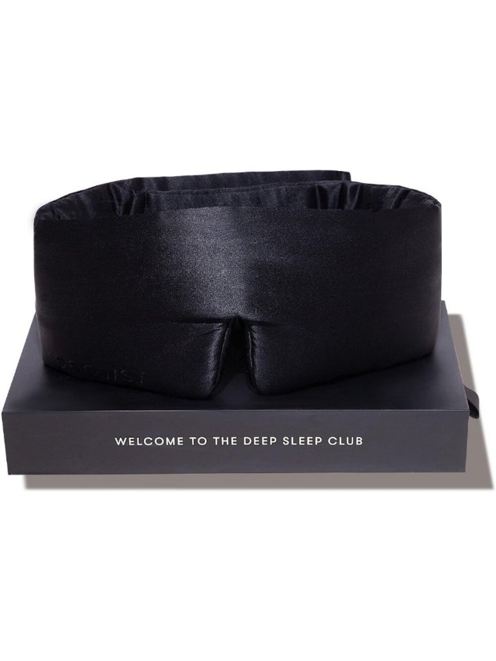 Luxury Silk Sleep Mask - Face-Hugging, Padded Cocoon for Total Darkness, 100%